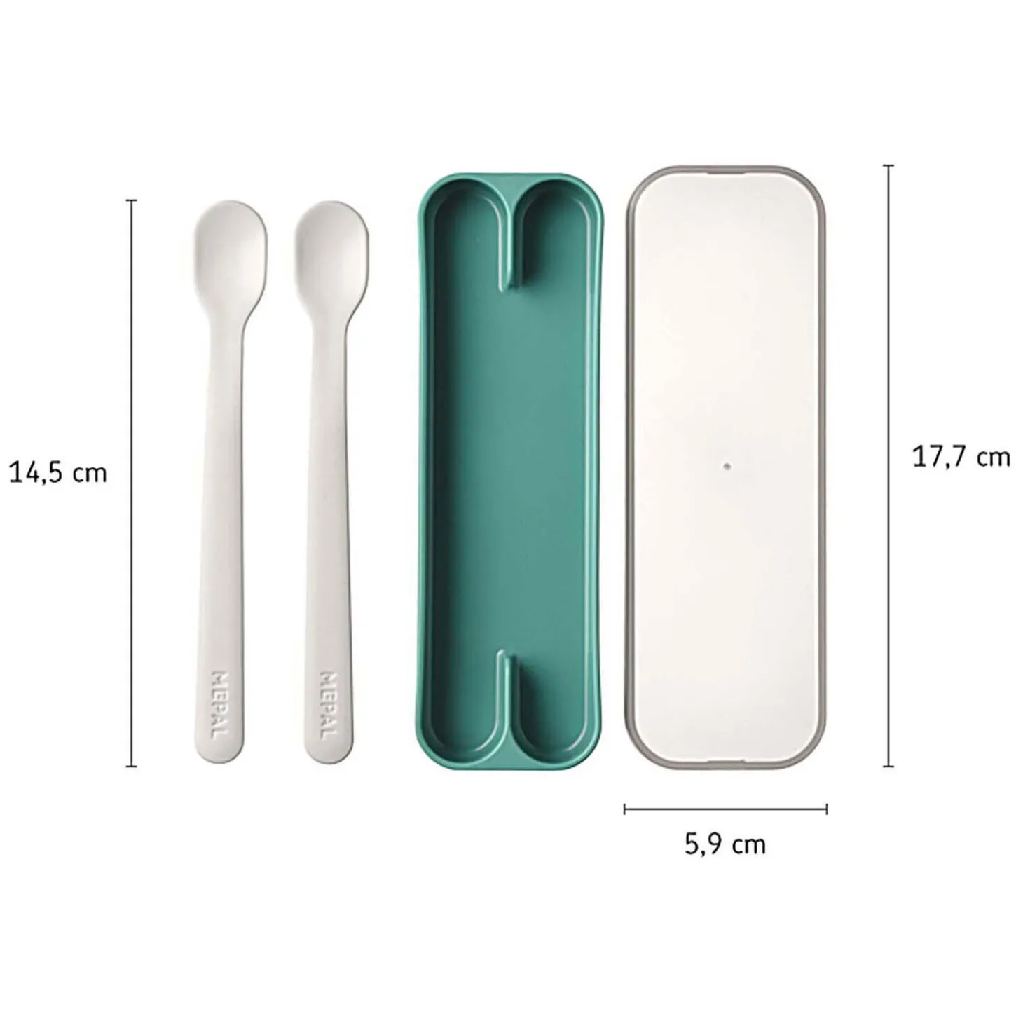 Mepal Set Babylepel Mio - Little Dutch Little Farm, 2dlg.