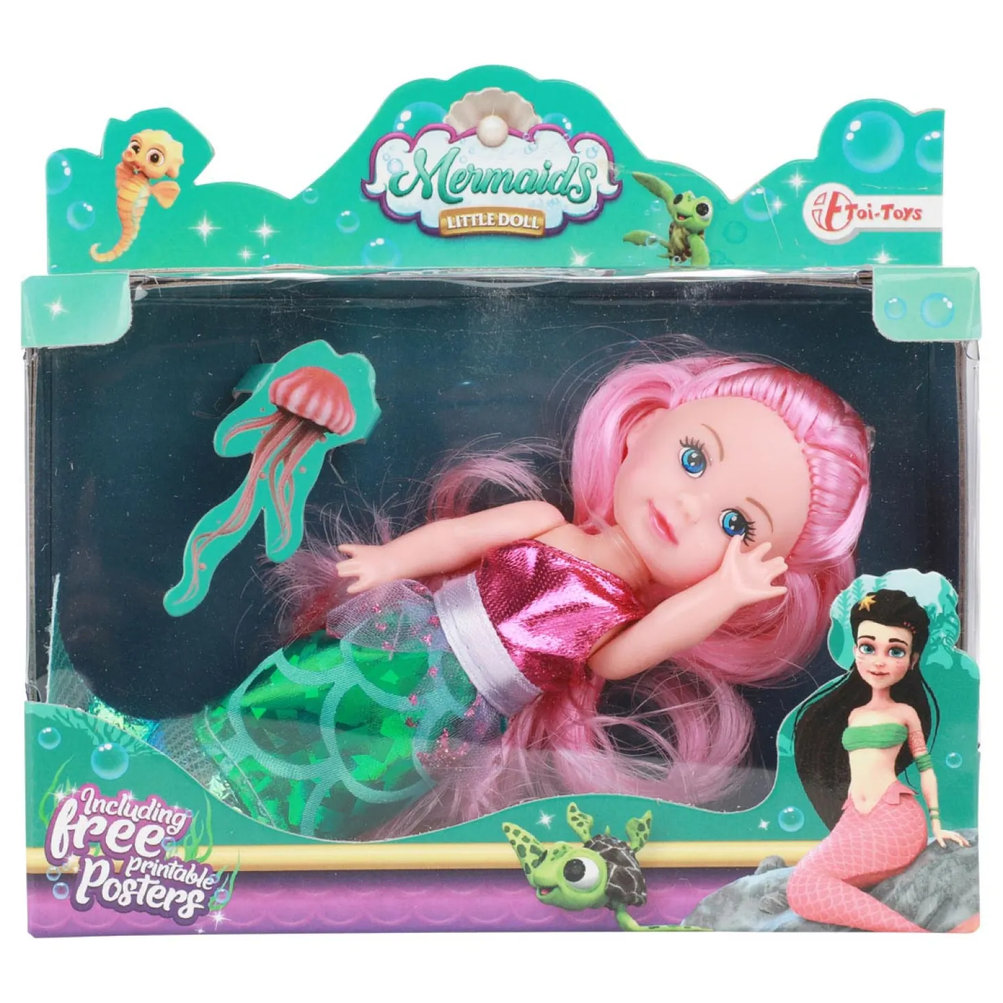 Mermaids Zeemeerminpop Dream Hair, 11cm