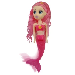 Mermaids Zeemeerminpop met Buigbare Staart, 18cm
