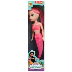 Mermaids Zeemeerminpop met Buigbare Staart, 18cm