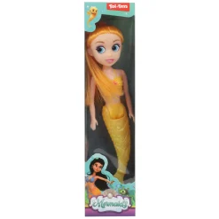Mermaids Zeemeerminpop met Buigbare Staart, 18cm