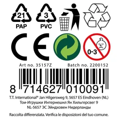 Mermaids Zeemeerminpop met Buigbare Staart, 18cm