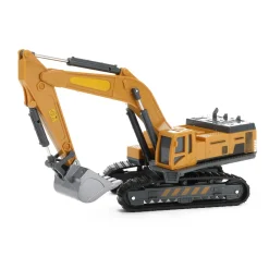 METAL Bouwvoertuig Graafmachine met rupsbanden, 1:55