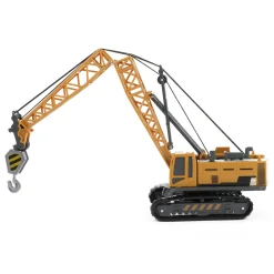 METAL Bouwvoertuig -kraanwagen mt rupsbanden 1:55