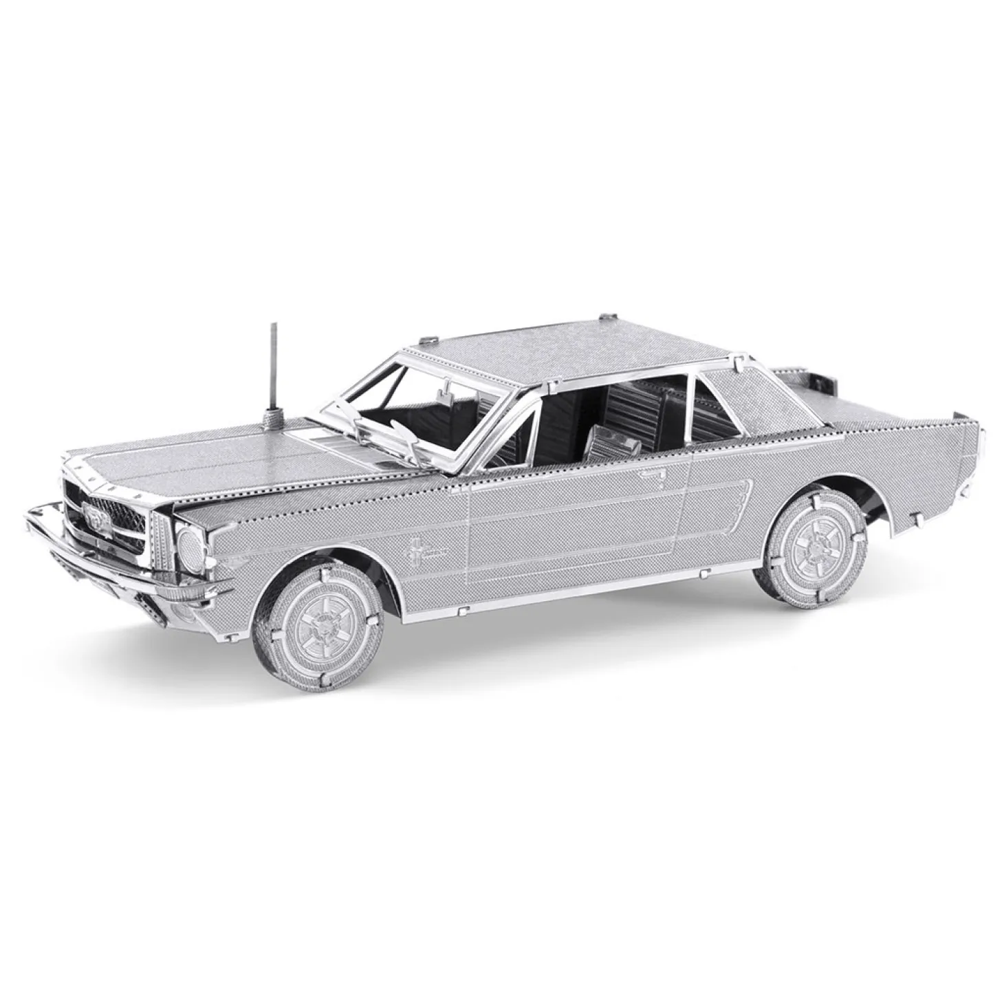 Metal Earth 1965 Ford Mustang Coupe Zilver Editie
