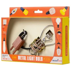 Metal Light Bulb Breinpuzzel