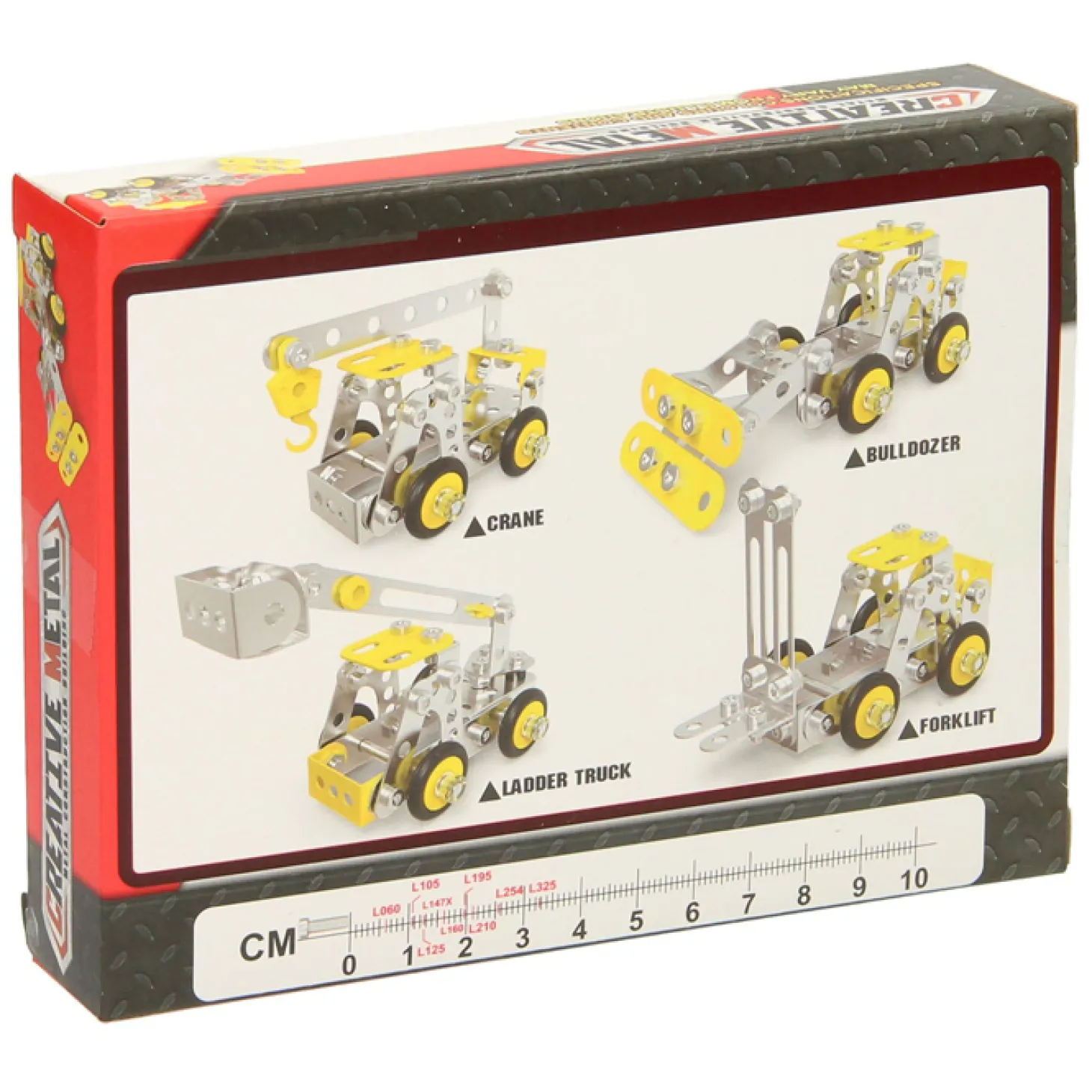 Metalen Bouwpakket Constructie Bulldozer