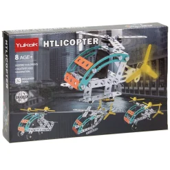 Metalen Bouwpakket Helikopter, 106dlg.