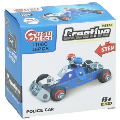 Metalen Bouwpakket Politie Voertuig
