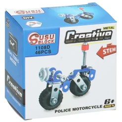 Metalen Bouwpakket Politie Voertuig