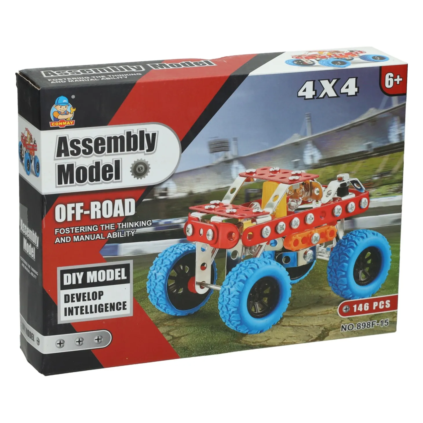 Metalen Bouwset Cross Country