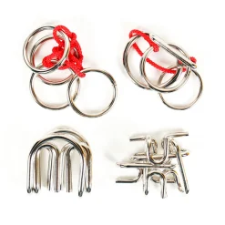 Metalen Breinpuzzels Extreme, 4st.