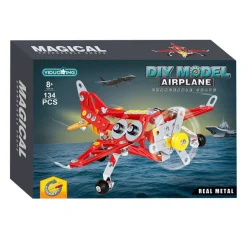 Metalen Constructieset Vliegtuig, 134dlg.