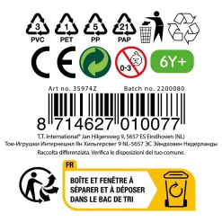 Metalen Tol Gyro Battle met Afschieter