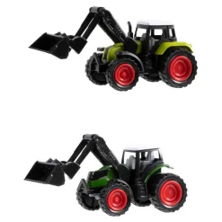 Metalen Tractor met Voorlader