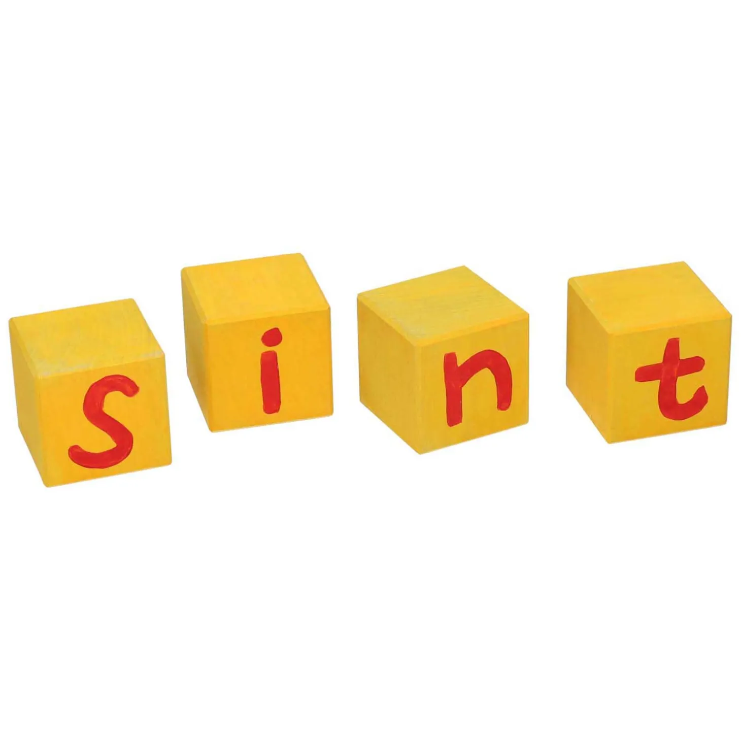 Mijlpaal Blok Hout, 5,6cm