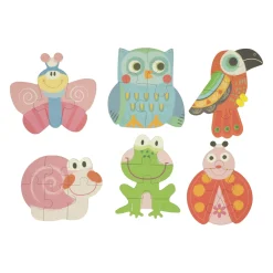 Mijn Eerste 6 Puzzzels in Blik - Dieren