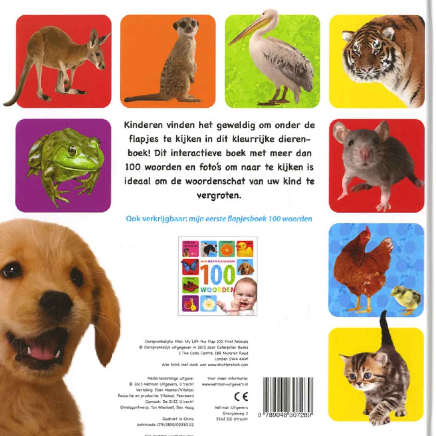 Mijn eerste flapjesboek 100 dieren