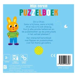 Mijn Eerste Puzzelboek - Blij, Bang, Boos 6m+