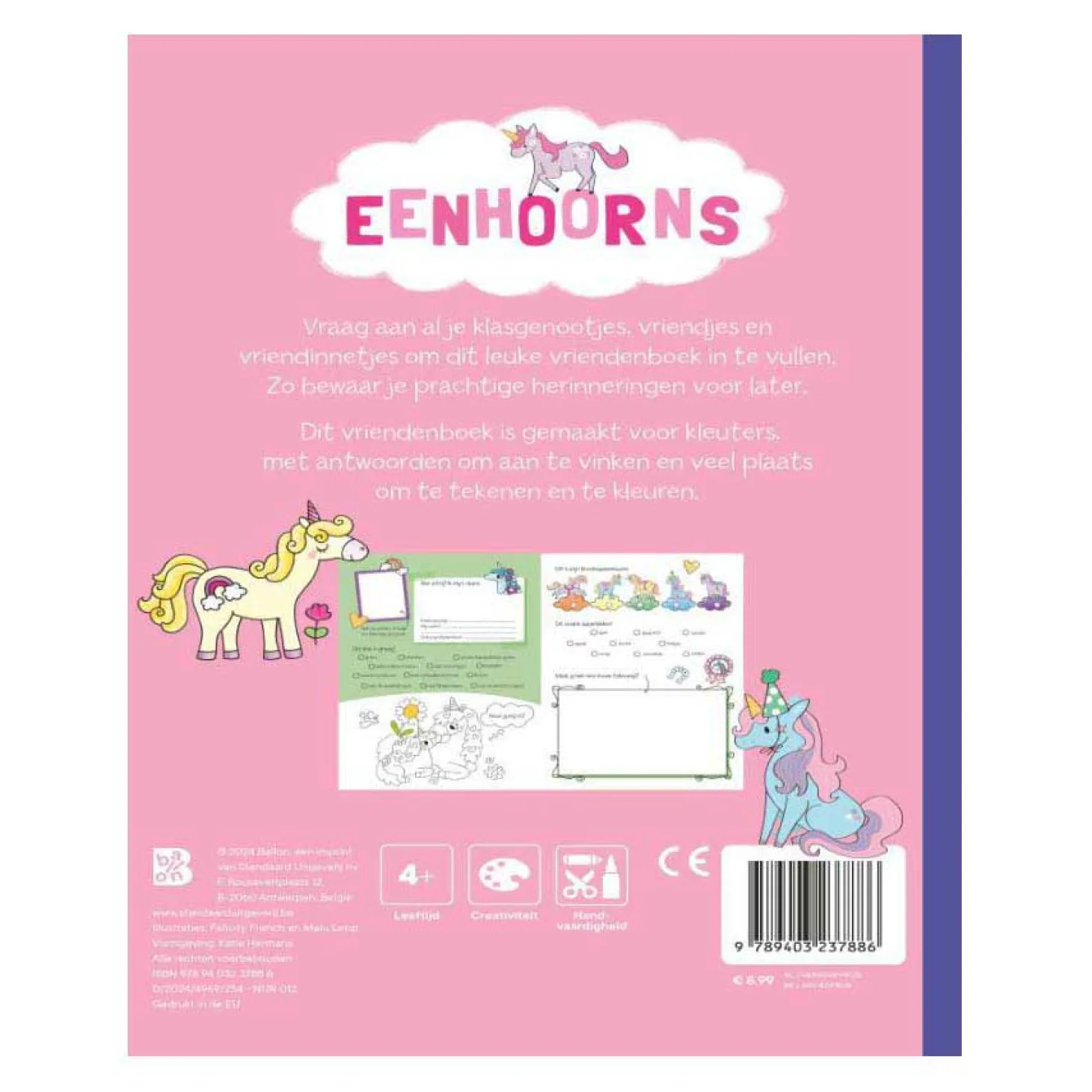 Mijn Eerste Vriendenboek - Eenhoorns