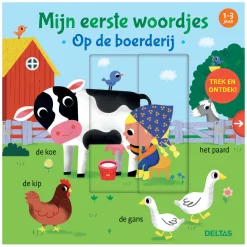 Mijn Eerste Woordjes Kartonboek - Op De Boerderij (1-3 j.)