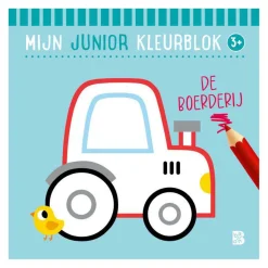 Mijn Junior Kleurblok - De Boerderij 3+