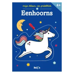 Mijn Kleur en Prikblok - Eenhoorns