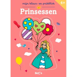 Mijn Kleur- en Prikblok: Prinsessen