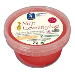 Mijn Lievelingsklei - rood, 500gr.