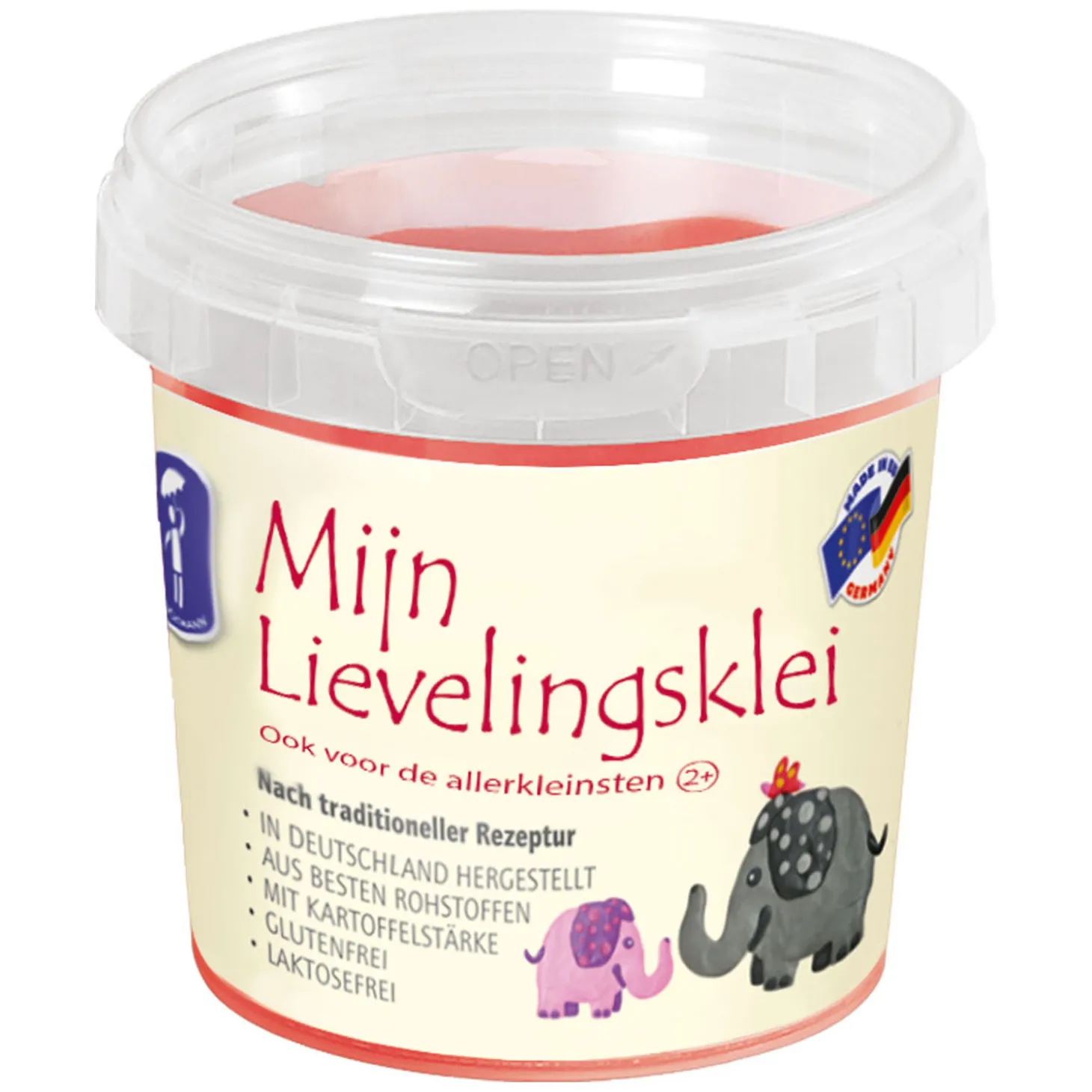 Mijn Lievelingsklei - Rood, 150gr.