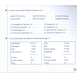 Mijn oefenschrift maten en gewichten 3e en 4e leerjaar