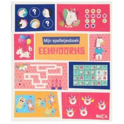 Mijn Spelletjesboek Eenhoorns