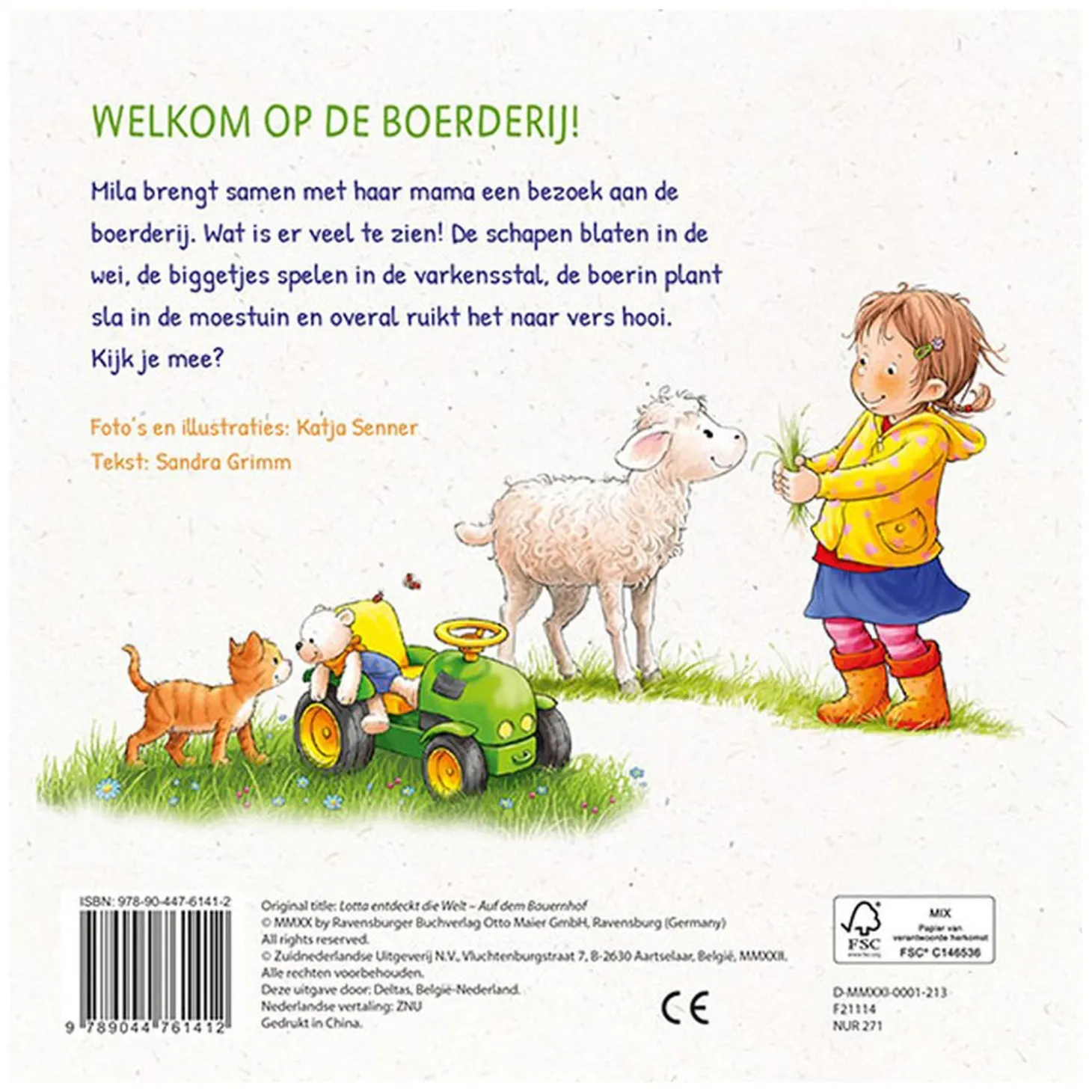 Mila ontdekt de wereld - Op de boerderij