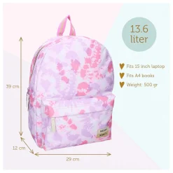 Milky Kiss Rugzak Love And Laughter - Paars