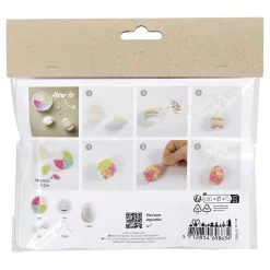 Mini Hobbyset Boetseren Ei met Kraaltjes, 2st.