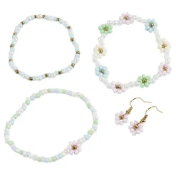 Mini Hobbyset Sieraden Elastische Armband en Oorbel