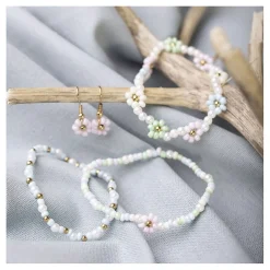 Mini Hobbyset Sieraden Elastische Armband en Oorbel