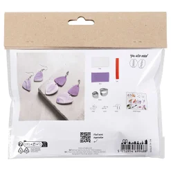 Mini Hobbyset Sieraden Oorbellen Paars