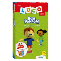 Mini Loco - Rompompom Pakket Taal & Lezen (4-6 jaar)