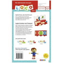 Mini Loco Rompompom Pakket Logisch Nadenken (4-6 jaar)