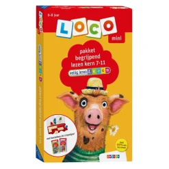 Mini Loco Veilig leren lezen Pakket begr. lezen Kern 7-11