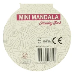 Mini Mandala Kleurboek Rond