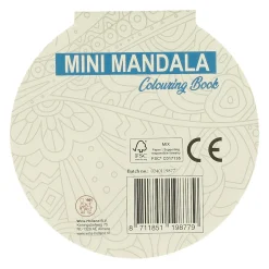 Mini Mandala Kleurboek Rond