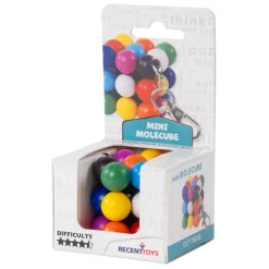 Mini Molecube Puzzelkubus Sleutelhanger