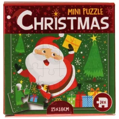 Mini Puzzel Kerst, 24st.