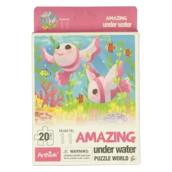 Mini Puzzel Onderwaterwereld, 20st.
