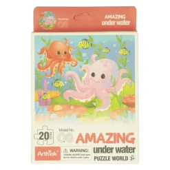 Mini Puzzel Onderwaterwereld, 20st.