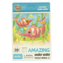 Mini Puzzel Onderwaterwereld, 20st.