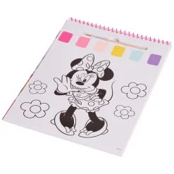 Minnie Mouse Water Verfset Boek - incl Kwast