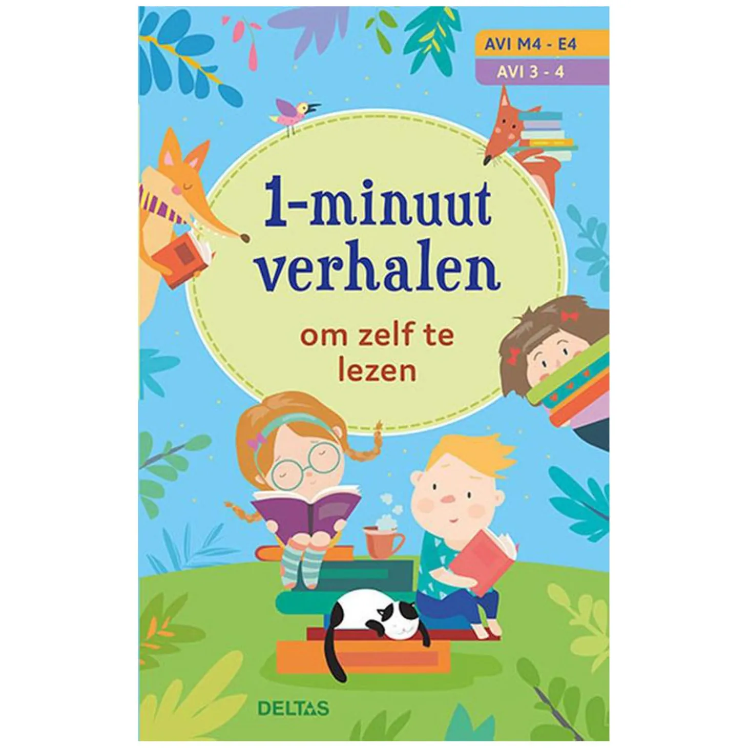 1-Minuut verhalen om zelf te lezen (AVI-M4)